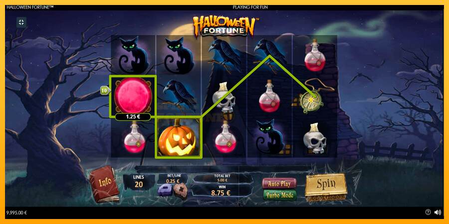 Halloween Fortune mesin permainan untuk uang, gambar 4