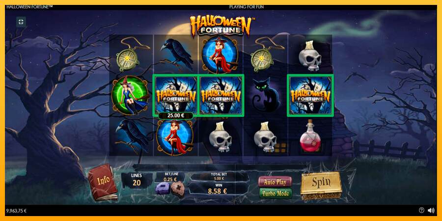 Halloween Fortune mesin permainan untuk uang, gambar 5