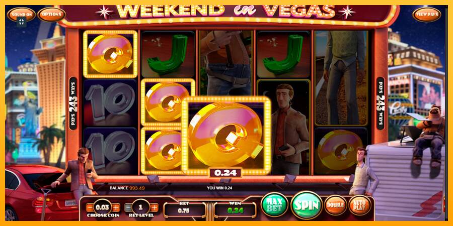 Weekend In Vegas mesin permainan untuk uang, gambar 2