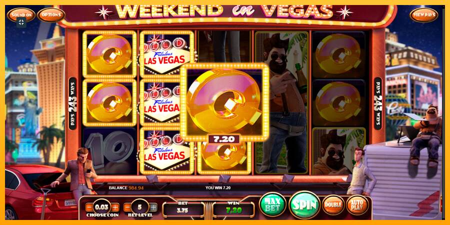 Weekend In Vegas mesin permainan untuk uang, gambar 3