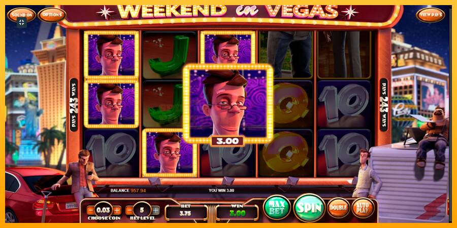 Weekend In Vegas mesin permainan untuk uang, gambar 5