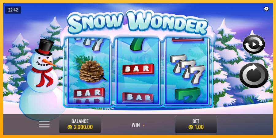 Snow Wonder mesin permainan untuk uang, gambar 1