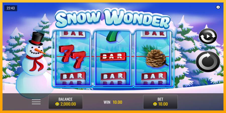 Snow Wonder mesin permainan untuk uang, gambar 2