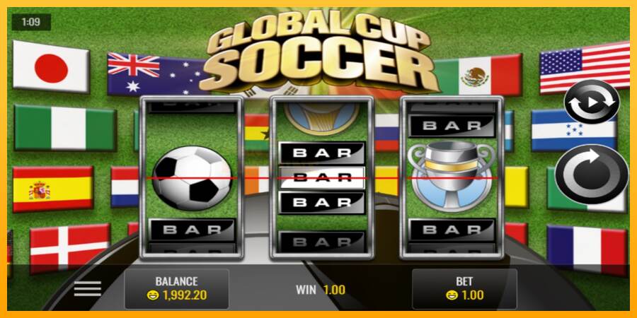 Global Cup Soccer mesin permainan untuk uang, gambar 2