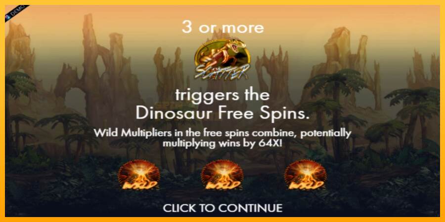 Dinosaur Adventure mesin permainan untuk uang, gambar 1