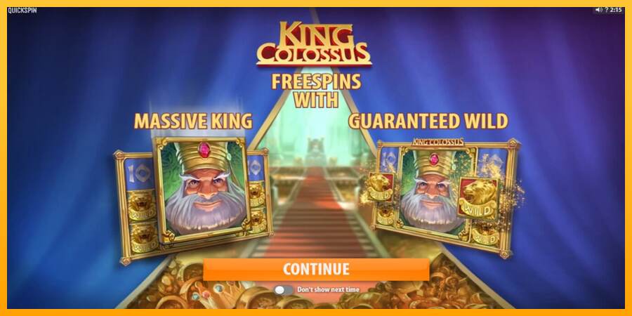 King Colossus mesin permainan untuk uang, gambar 1