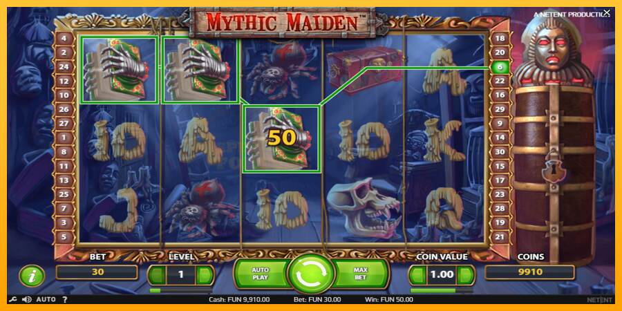 Mythic Maiden mesin permainan untuk uang, gambar 4