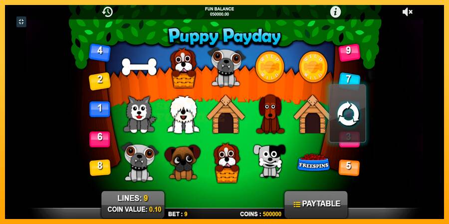 Puppy Payday mesin permainan untuk uang, gambar 1