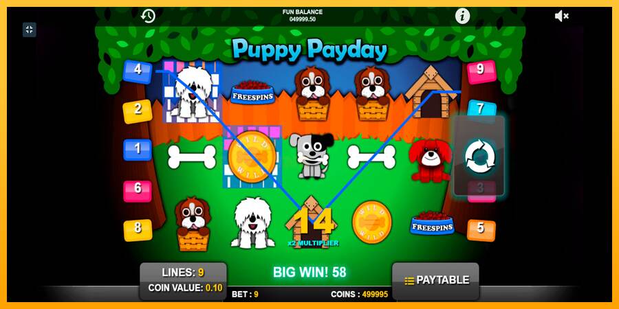 Puppy Payday mesin permainan untuk uang, gambar 2