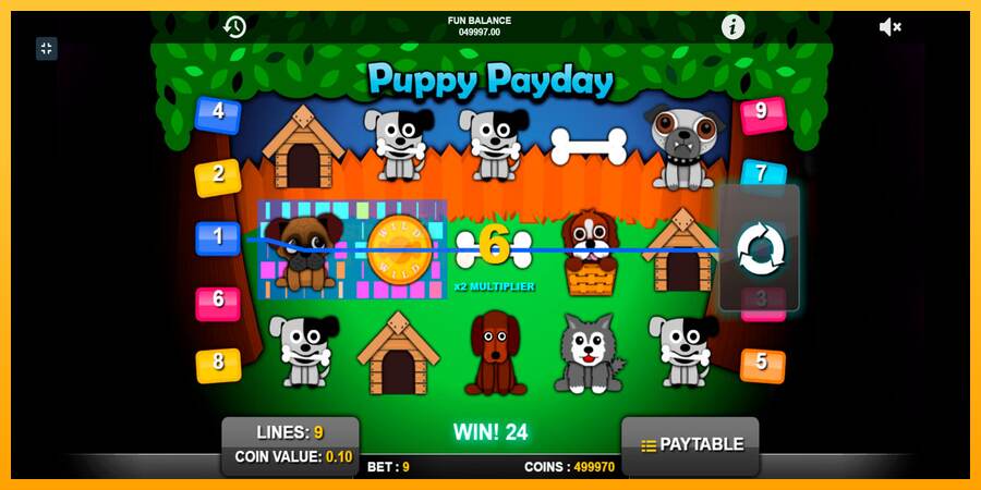 Puppy Payday mesin permainan untuk uang, gambar 4