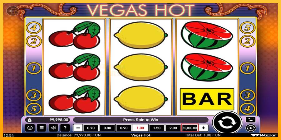 Vegas Hot mesin permainan untuk uang, gambar 2