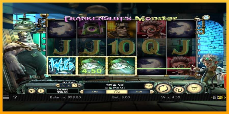 Frankenslots Monster mesin permainan untuk uang, gambar 3