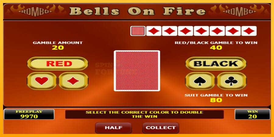 Bells on Fire Rombo mesin permainan untuk uang, gambar 3