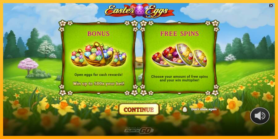 Easter Eggs mesin permainan untuk uang, gambar 1