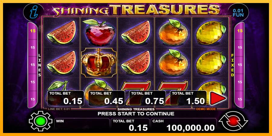 Shining Treasures mesin permainan untuk uang, gambar 1