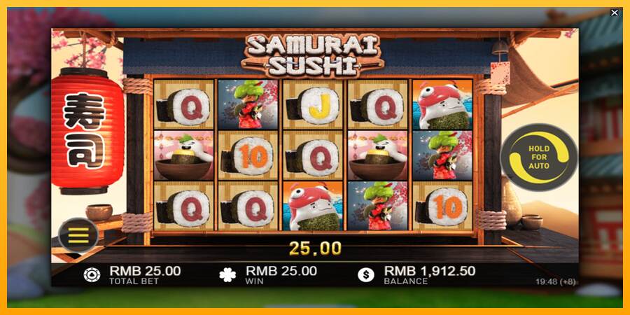 Samurai Sushi mesin permainan untuk uang, gambar 4