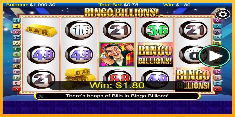 Bingo Billions mesin permainan untuk uang, gambar 2