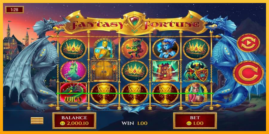 Fantasy Fortune mesin permainan untuk uang, gambar 1