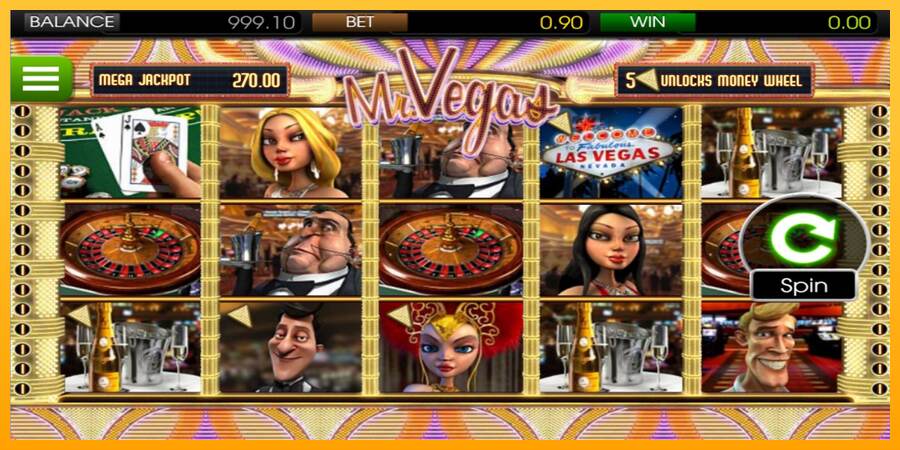 Mr. Vegas mesin permainan untuk uang, gambar 1