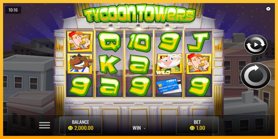 Tycoon Towers mesin permainan untuk uang, gambar 2