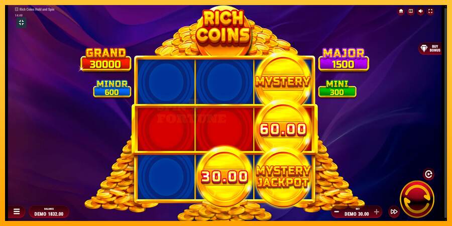 Rich Coins Hold and Spin mesin permainan untuk uang, gambar 5