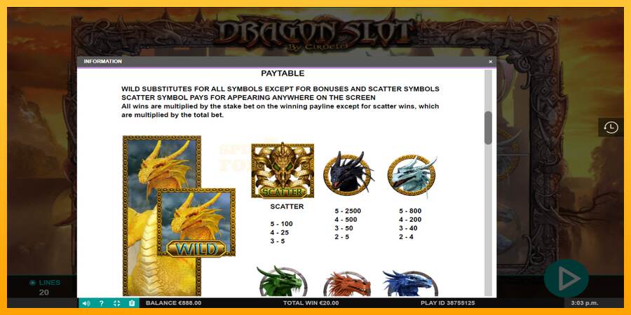 Dragon Slot mesin permainan untuk uang, gambar 5