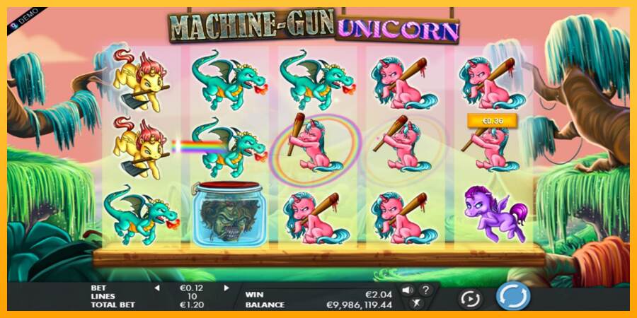 Machine Gun Unicorn mesin permainan untuk uang, gambar 2