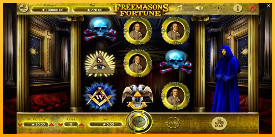 Freemasons Fortune mesin permainan untuk uang, gambar 2