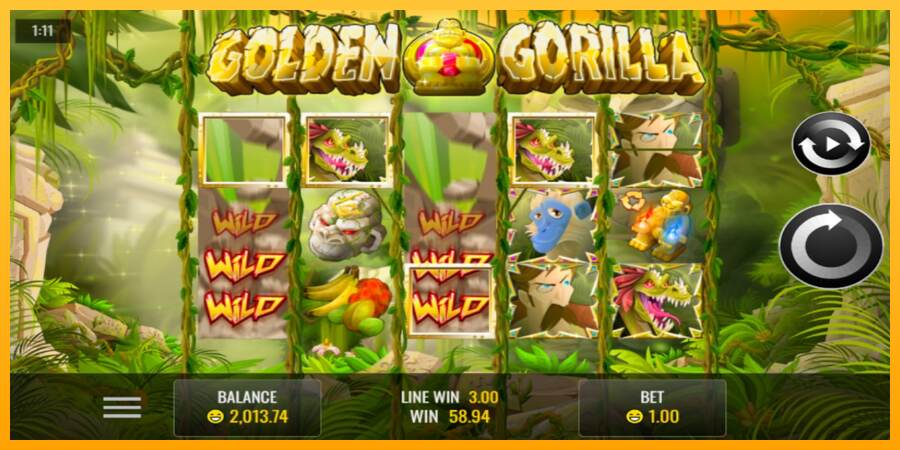 Golden Gorilla mesin permainan untuk uang, gambar 2