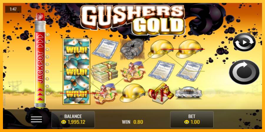 Gushers Gold mesin permainan untuk uang, gambar 2