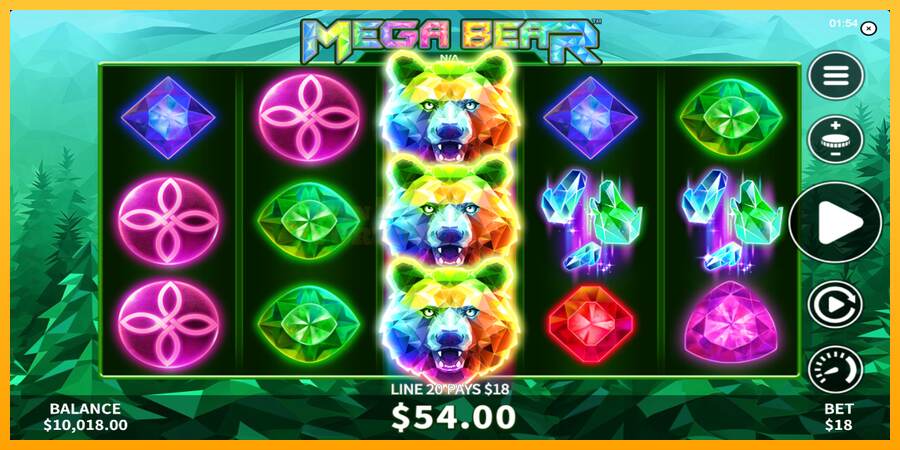 Mega Bear mesin permainan untuk uang, gambar 3