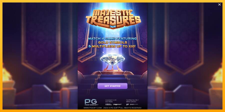 Majestic Treasures mesin permainan untuk uang, gambar 1