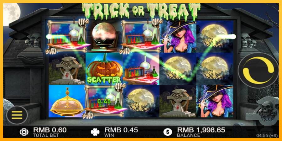 Trick or Treats mesin permainan untuk uang, gambar 2