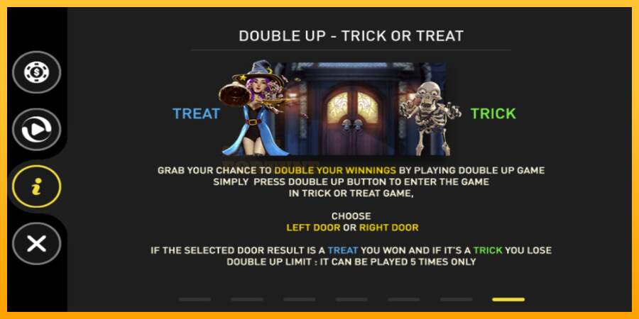 Trick or Treats mesin permainan untuk uang, gambar 5