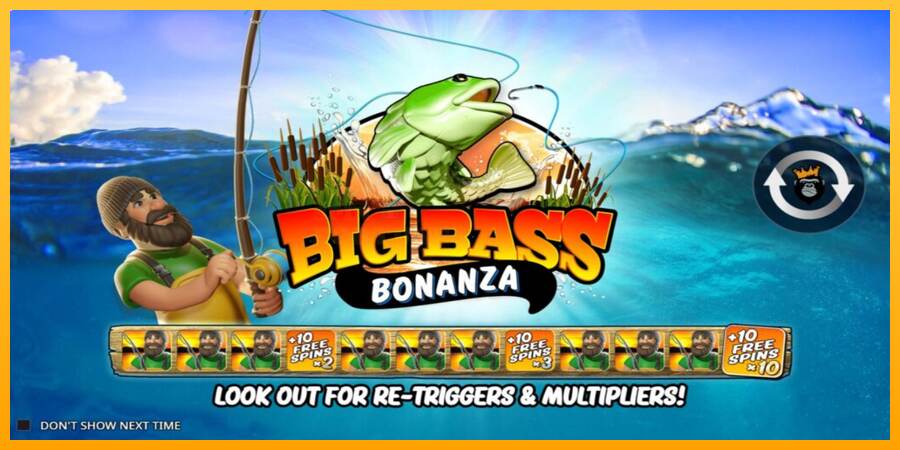 Big Bass Bonanza mesin permainan untuk uang, gambar 1