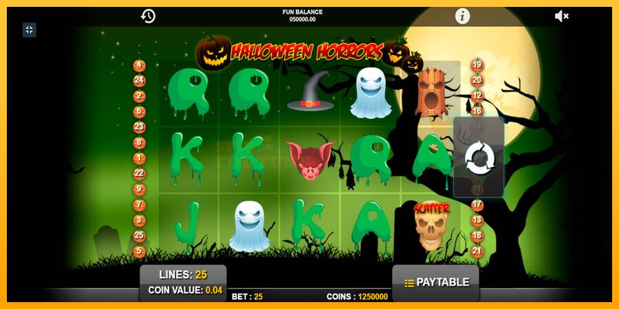 Halloween Horrors mesin permainan untuk uang, gambar 1