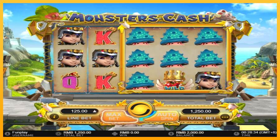 Monsters Cash mesin permainan untuk uang, gambar 3