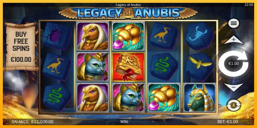 Legacy of Anubis mesin permainan untuk uang, gambar 2