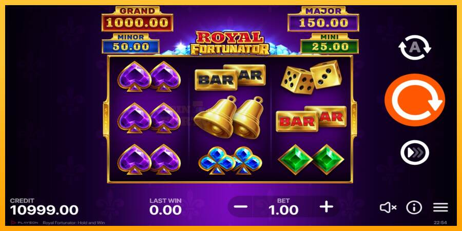 Royal Fortunator: Hold and Win mesin permainan untuk uang, gambar 2