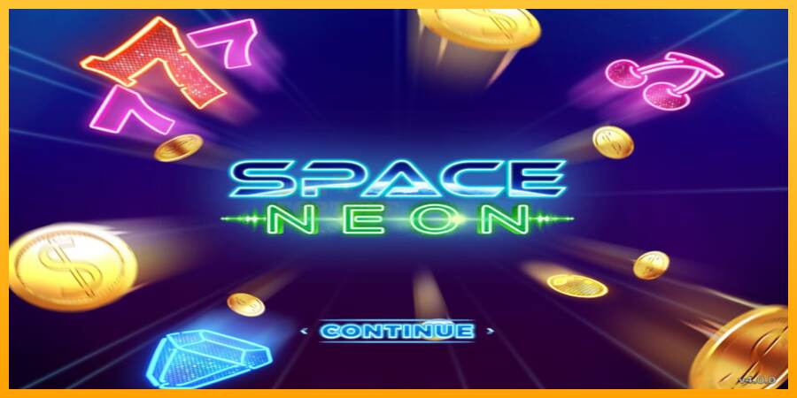 Space Neon mesin permainan untuk uang, gambar 1