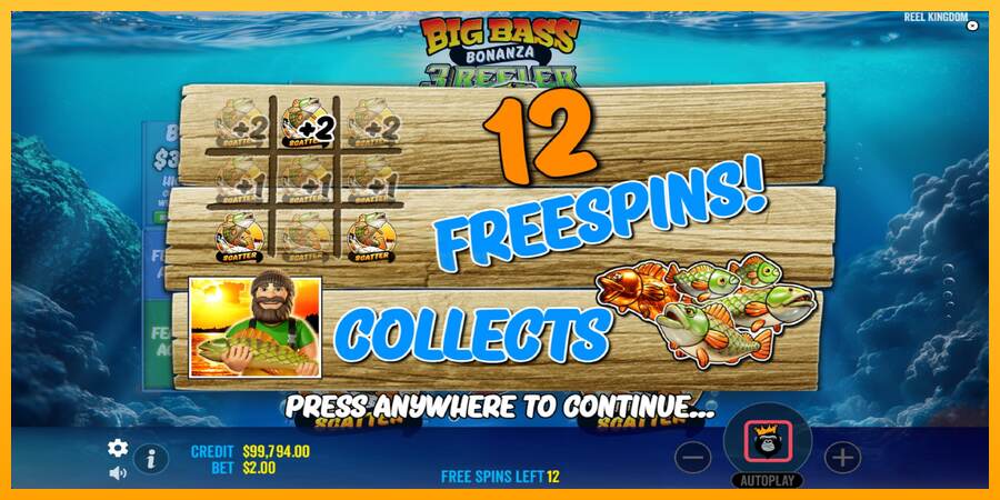 Big Bass Bonanza 3 Reeler mesin permainan untuk uang, gambar 4