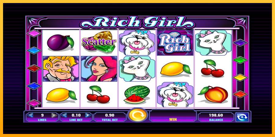 She’s a Rich Girl mesin permainan untuk uang, gambar 2