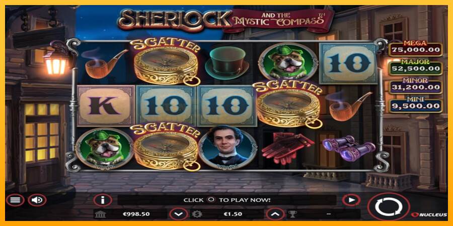 Sherlock and the Mystic Compass mesin permainan untuk uang, gambar 2