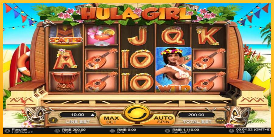 Hula Girl mesin permainan untuk uang, gambar 4