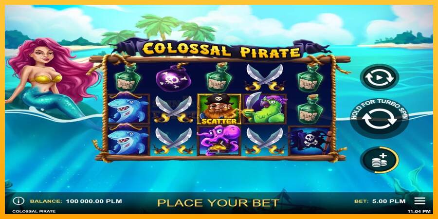 Colossal Pirate mesin permainan untuk uang, gambar 1