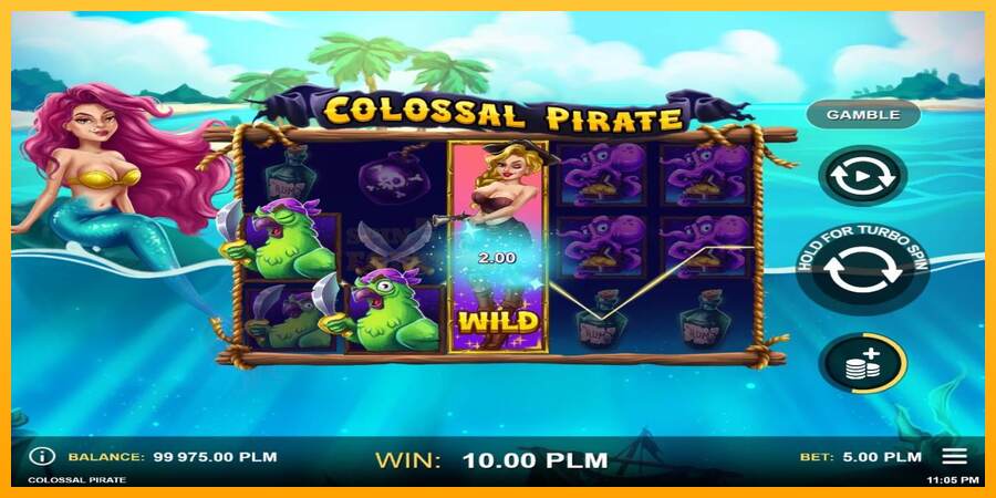 Colossal Pirate mesin permainan untuk uang, gambar 3