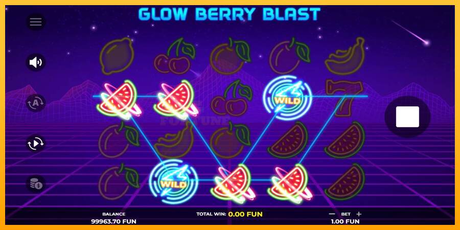 Glow Berry Blast mesin permainan untuk uang, gambar 3