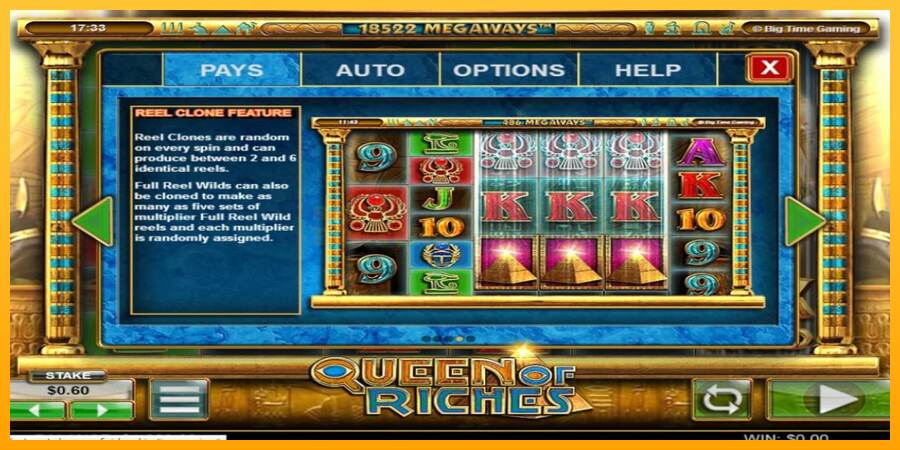 Queen of Riches mesin permainan untuk uang, gambar 3