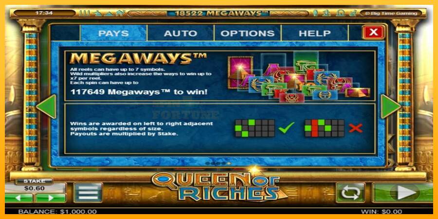 Queen of Riches mesin permainan untuk uang, gambar 4