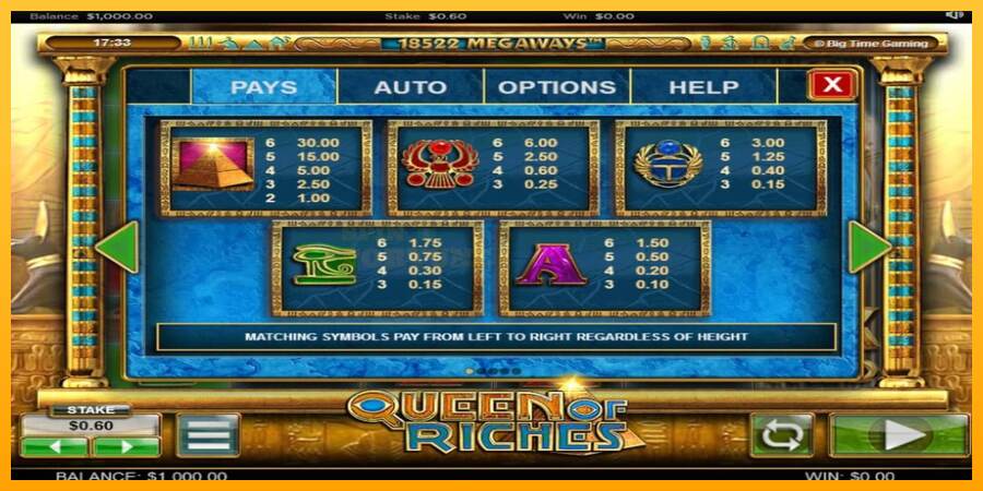 Queen of Riches mesin permainan untuk uang, gambar 5